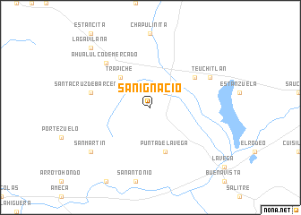 map of San Ignacio