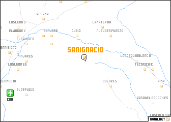 map of San Ignacio