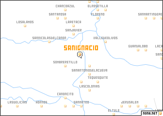 map of San Ignacio
