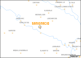map of San Ignacio