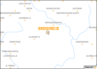 map of San Ignacio
