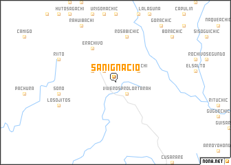 map of San Ignacio