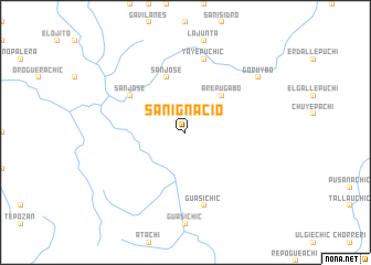 map of San Ignacio