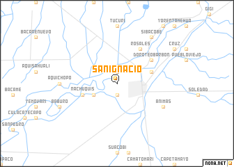 map of San Ignacio