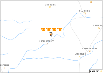 map of San Ignacio