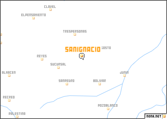 map of San Ignacio