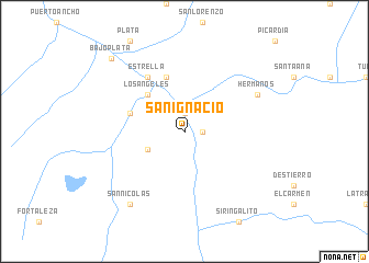 map of San Ignacio