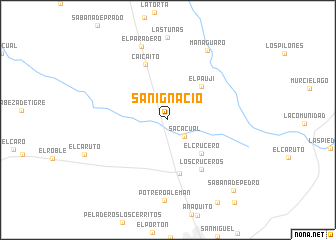 map of San Ignacio