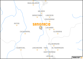 map of San Ignacio