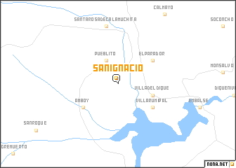 map of San Ignacio