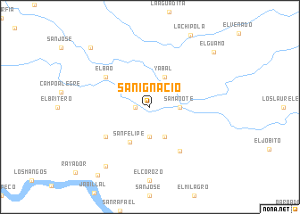 map of San Ignacio