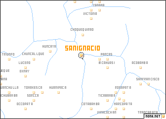 map of San Ignacio