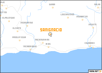 map of San Ignacio