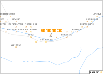 map of San Ignacio