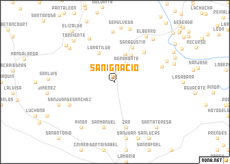 map of San Ignacio