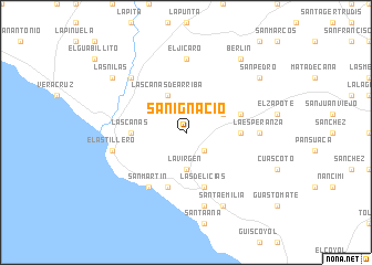 map of San Ignacio