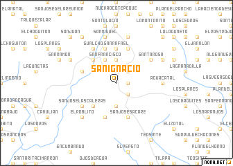 map of San Ignacio