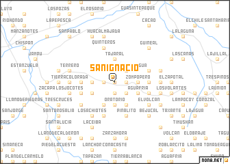 map of San Ignacio