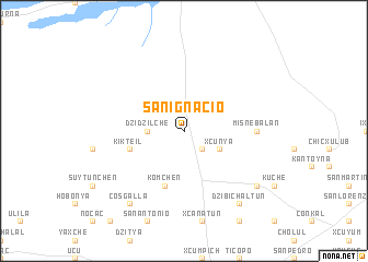 map of San Ignacio