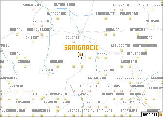 map of San Ignacio