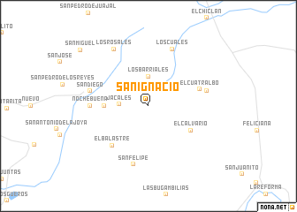 map of San Ignacio