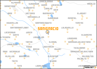 map of San Ignacio