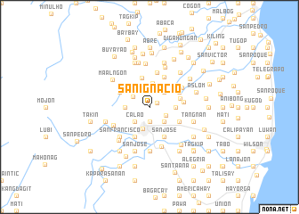 map of San Ignacio