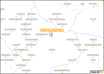map of Sanigourou