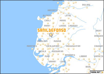 map of San Ildefonso