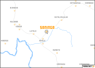 map of Saninga