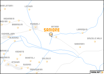 map of Saniore