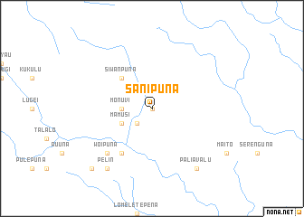 map of Sanipuna