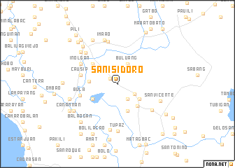 map of San Isidoro
