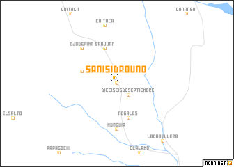 map of San Isidro Uno