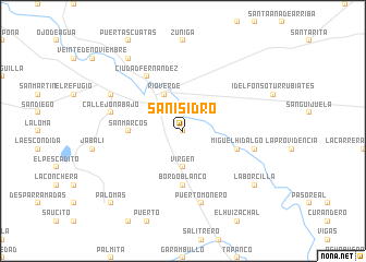 map of San Isidro