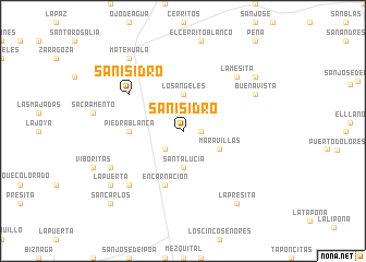 map of San Isidro