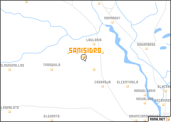 map of San Isidro