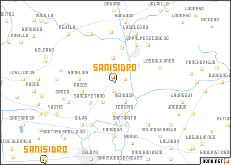 map of San Isidro