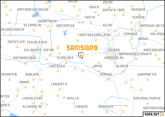 map of San Isidro