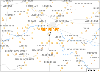 map of San Isidro