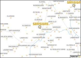 map of San Isidro