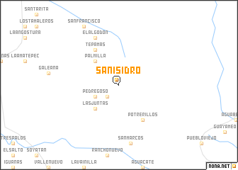 map of San Isidro