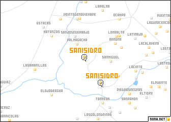 map of San Isidro