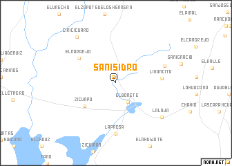 map of San Isidro