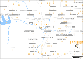 map of San Isidro