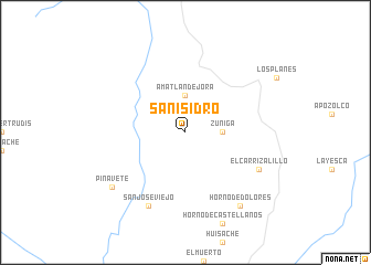 map of San Isidro