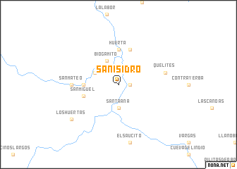 map of San Isidro