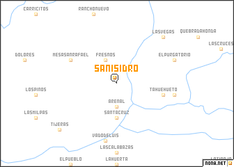 map of San Isidro