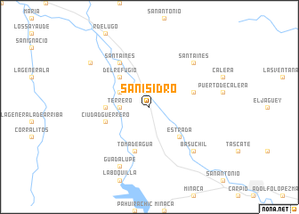 map of San Isidro