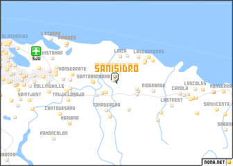 map of San Isidro